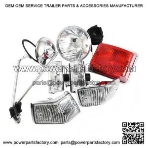 Rear Light, Headlight, Mirror & Indicator Set for Vespa PX 125/150/200 & LML Star.
