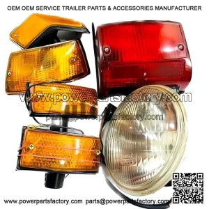 Tail Light / Headlight Insert & Indicator Set Combo for Vespa PX, LML & Star.