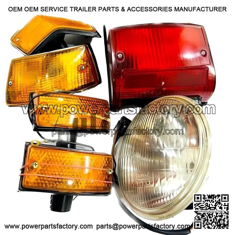 Tail Light / Headlight Insert & Indicator Set Combo for Vespa PX, LML & Star.