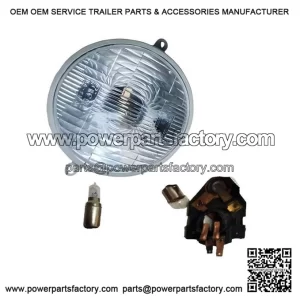 Complete Headlight with Halogen Bulb and Holder for VESPA PX, LML & T5.