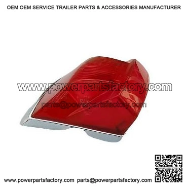 Complete Chrome Stop / Taillight for Vespa PX 125-150-200 (Latest Model).