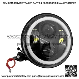 Complete Headlight / Indicator with LED for VESPA PX 150 (Disc Model).
