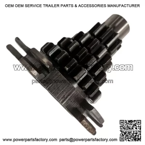 Gear Cluster (4-Speed, 12-13-17-21 Tooth) for Vespa PX, LML & Cosa 125/150/200cc.