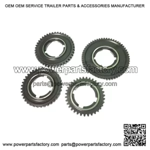 Set of 4 Gear Box Kit (57/42/38/35 Teeth) for Vespa PX 150 & PX 200.