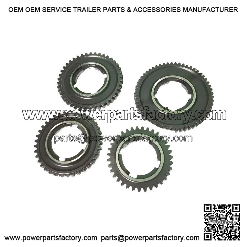 Set of 4 Gear Box Kit (57/42/38/35 Teeth) for Vespa PX 150 & PX 200.