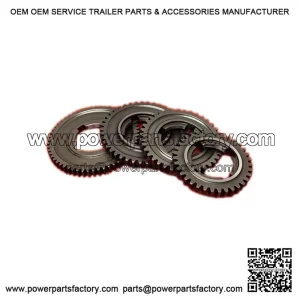 Gear Rack Set (57-42-38-35 Teeth) for VESPA PX125E, PX150E & PX200E (1998-2005).
