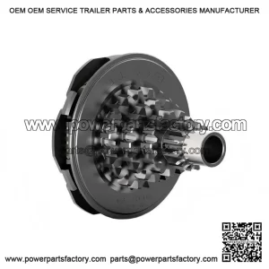 Gear Shift Kit with Crash Pads for Vespa 125/150/200 PX, PE & Rainbow.