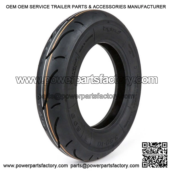 Sport Tyre (3.50-10 inch TL 59S 180 km/h) for Vespa PX 125 E Lusso & VNX2T (-93).