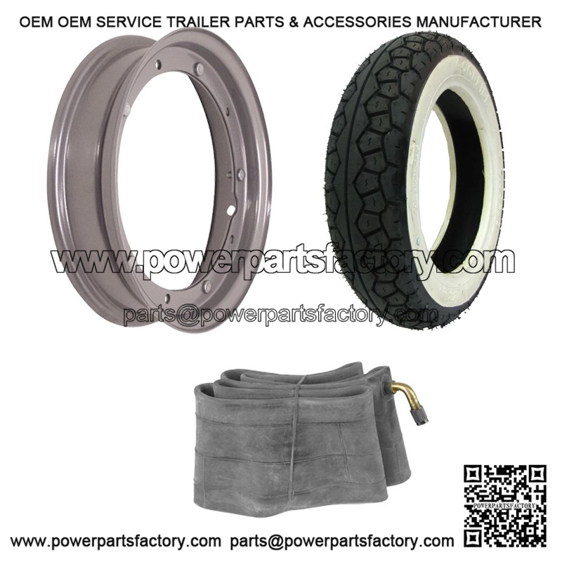 Wheel Cover and Hose Set for Vespa Classic PX 125 T5 Elestart (VNX5).