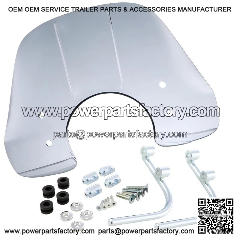Smoked Flyscreen for Piaggio Vespa PX.