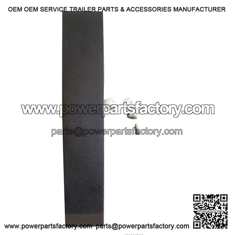 Matte Black Plastic Front Mudguard Crest (185mm Lusso type) for Vespa PX 125/150/200 & LML.