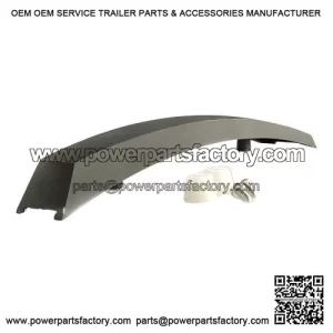 Mudguard Crest (Grey/Black) for Vespa PX80-200, PE, Lusso, PX '98 & MY.