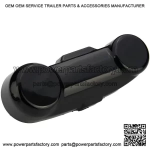 Gloss Black Fork Link Cover for Vespa PX, T5 & LML.