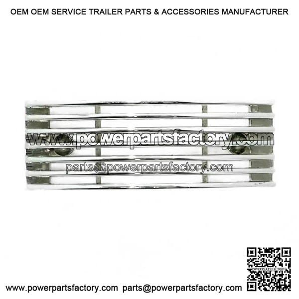 Brand New Chrome Plated Horn Cast Grill for Vespa PX & LML.