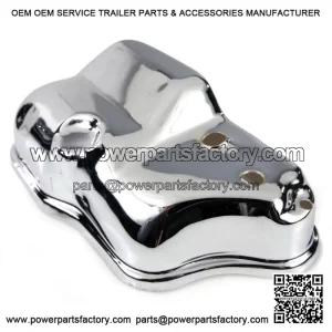 Chrome Oil Injection Type Carburetor Cover for VESPA PX125E, PX150E, PX200E & T5125.