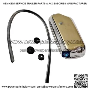 Chrome Carburettor Carb Cover for Vespa PX, T5, Rally, Super & Sprint.