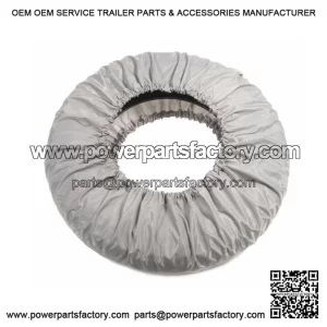 10 Inch Grey Elasticated Nylon Wheel Cover, Vespa PX, RALLY, GS, SS