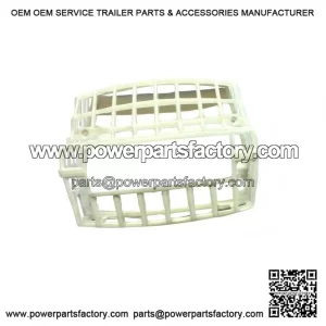 WHITE REAR LIGHT GRILLE / GUARD (PARASASSI) ?C For Vespa PX