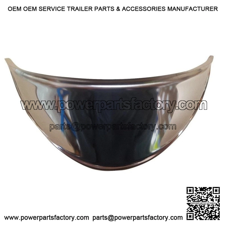 7?INCH POLISHED STAINLESS STEEL HEADLIGHT PEAK / LAMP SHADE ?C For Vespa PX, LML