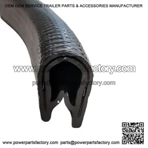 2-Metre Edge Trim/Seal for Scooter/Moped Wind Leg Shield ?C fits Vespa Piaggio LML, PX & Lambretta.