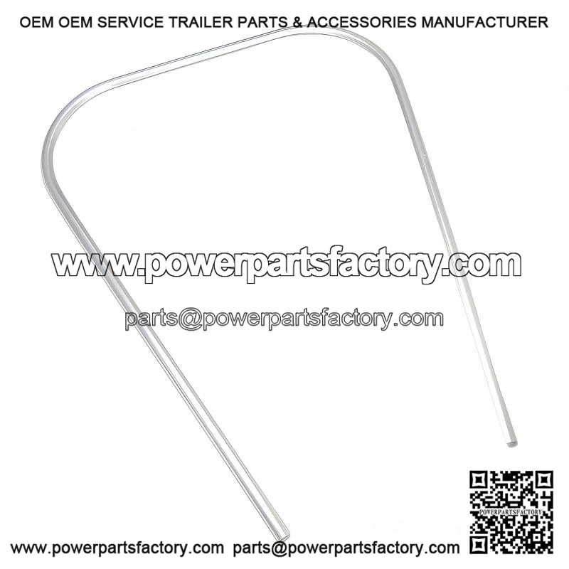 Silver Plastic One-Piece Legshield Trim / Beading for Vespa PX & T5 125/150/200.