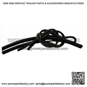 Pair of Black Side Panel Rubbers ?C New, for Vespa PX, P & LML.