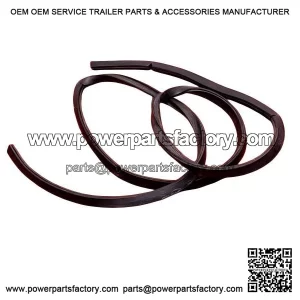 Black Rubber Glovebox Surround Rubber for VESPA PX, T5, TX & LML STAR.
