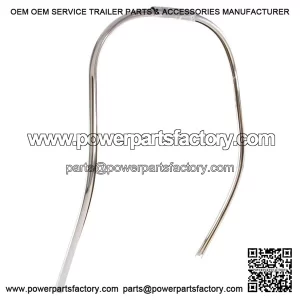Chrome 2-Piece Legshield Surround Beading Trim for VESPA PX, PE & LML STAR.