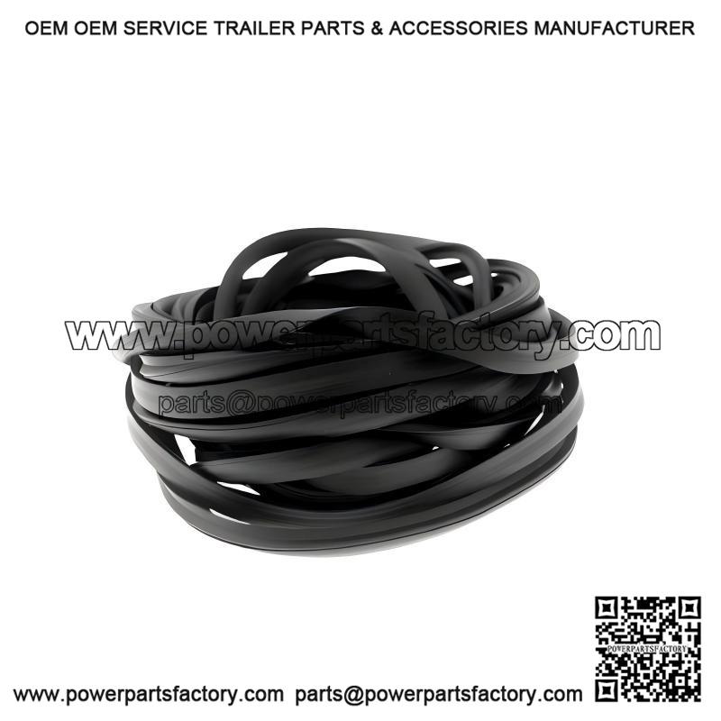 Black Rubber Edge Protection for Piaggio Vespa PX / PE.