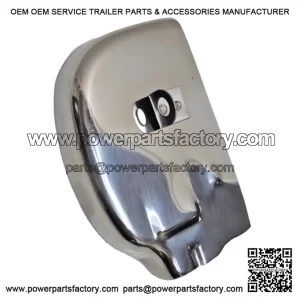 Stainless Steel Gear Selector Box Cover for Vespa T5 & T5 Classic ?C fits PX Gearing 125cc.