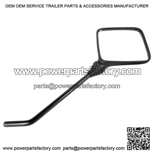 Left or Right Hand Side Black Mirror for Piaggio Vespa PX, PK & T5.