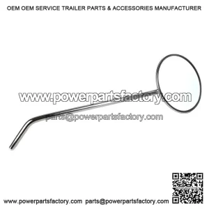 ROUND STANDARD HANDLEBAR?MOUNTED MIRROR (RIGHT HAND) ?C For Vespa PX, PE, PK