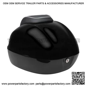 Original Glossy Black Top Case (94 32L) for Vespa Primavera / Sprint / PX 50-125-150.