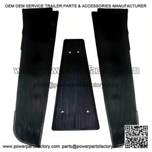 Rubber Floor Mat Set (Left/High/Right with Centre Mat) for Vespa PX, LML, T5 & PE.