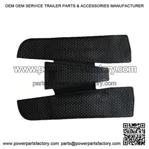 Black Center Floor Mat / Rubber for Vespa PX, LML, Star & Stella.