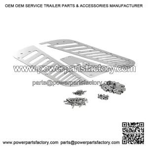 BRUSHED STAINLESS STEEL FOOTPLATE ?C For Vespa PX80?200, PE, Lusso, 1998