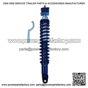 Rear Shock with Shock Mount Rubber for Vespa LML, PX 80/125/150/200, Sprint & VBB.