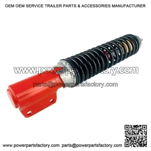 Black & Red Front Shock Absorber for Vespa PX & T5.