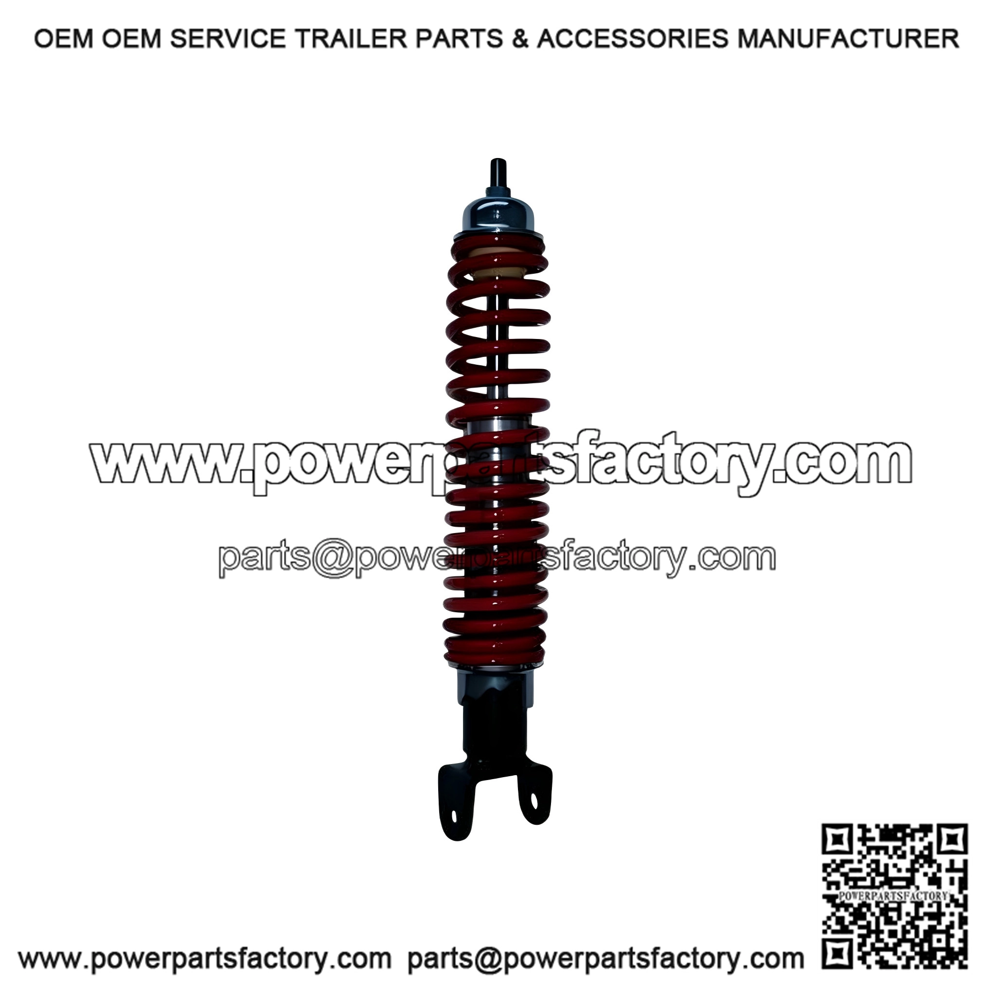 Reinforced Rear Shock Absorber (2986551#26) for Vespa PX 200 E Rainbow (1981-1997).