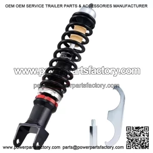 Carbon Fiber Rear Shock Absorber (6314-HTN) for VESPA PX125 CAT 2007.