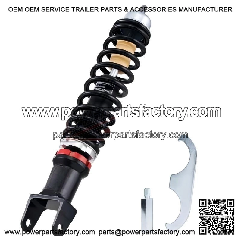Carbon Fiber Rear Shock Absorber (6314-HTN) for VESPA PX125 CAT 2007.