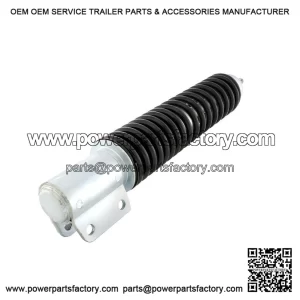 Standard Carbon Black Spring Front Shock Absorber, Vespa PX125E, PX150E, PX200E