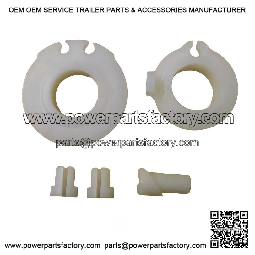 Handlebar Throttle Pulley, Gear Pulley and Cable Stops for LML & VESPA PX.