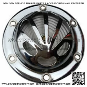 12V Flower-Type AC Chrome Horn for Vespa PX 125/200, VBB, VLB, Sprint, VNB, VBA & Super.