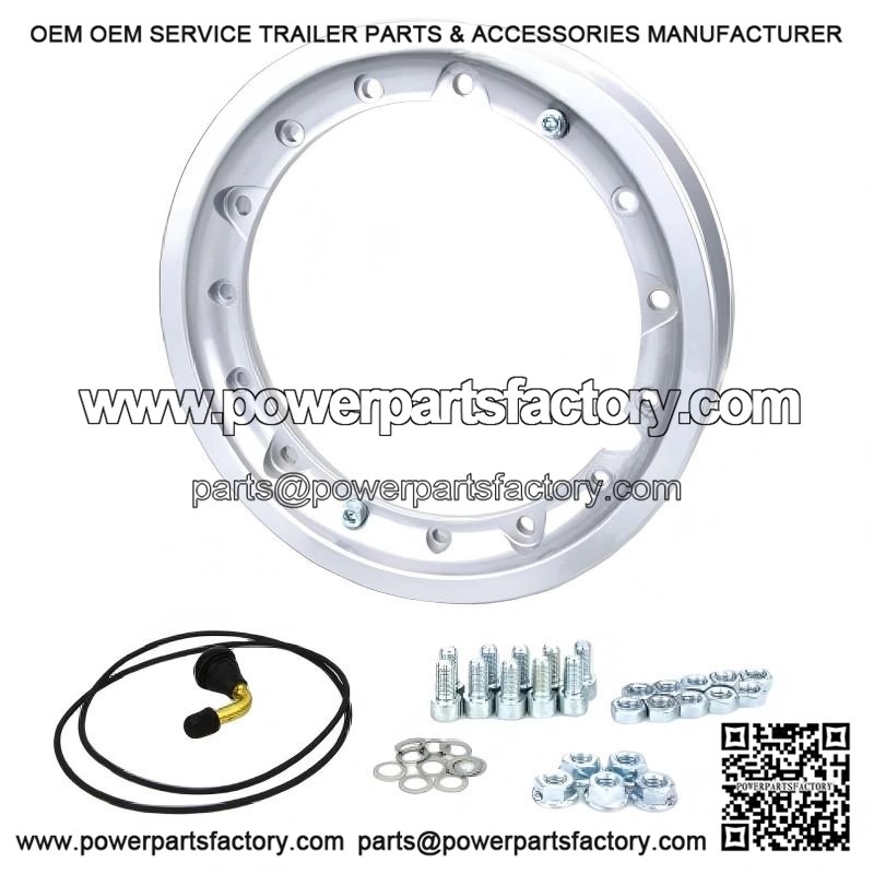 V2.0 Silver Tubeless Split Rims for Vespa PX, T5, LML, RALLY & GT.