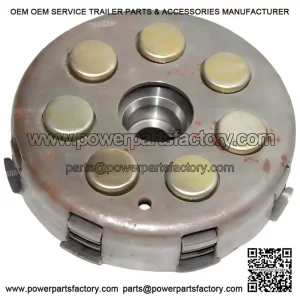 Complete 7-Spring 21-Tooth Clutch Assembly for Vespa LML, PX 200 & Cosa 125-200.