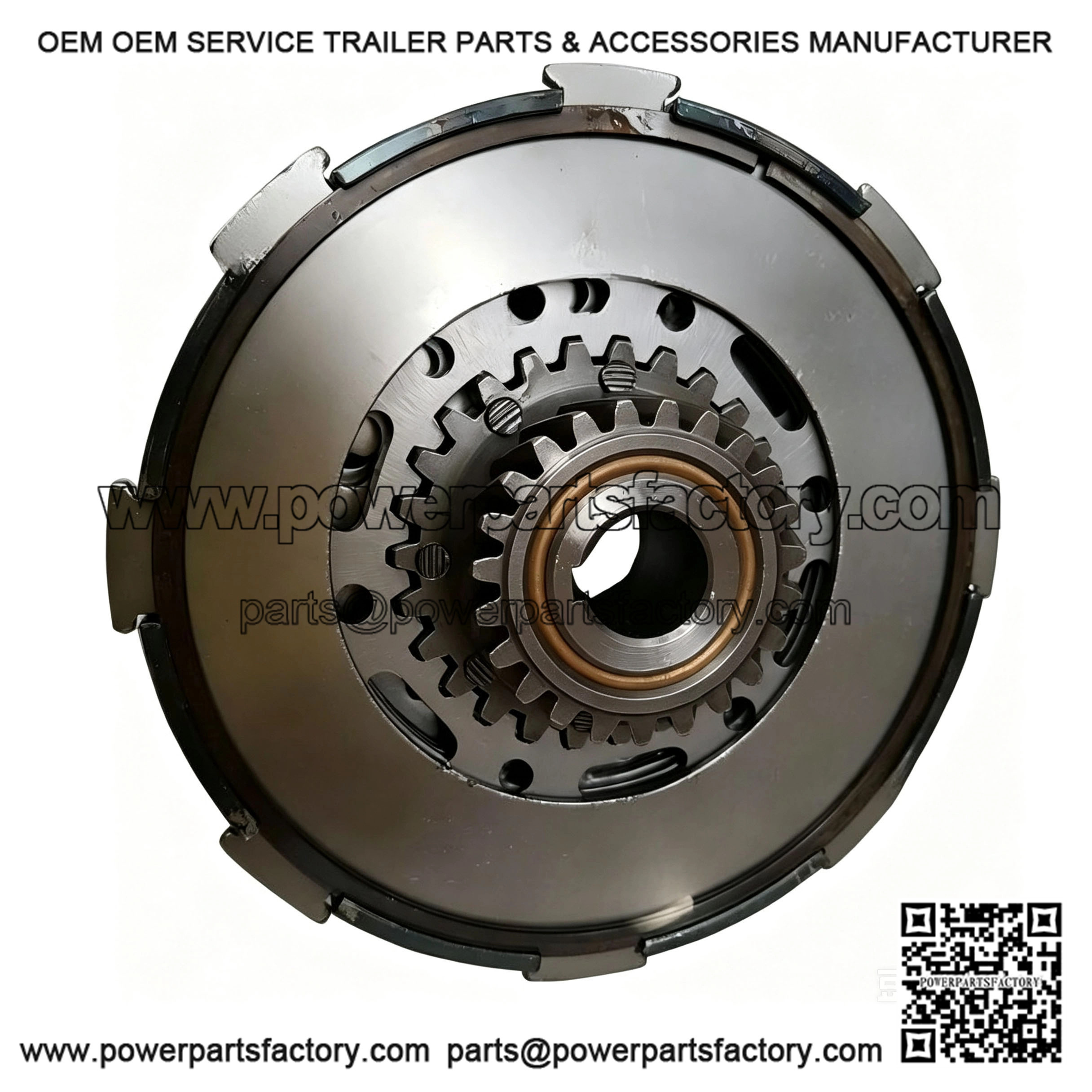 22-Tooth 7-Spring Clutch Assembly for Vespa P200E, PX200 EFL & Rally.
