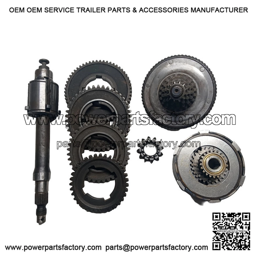 Complete Gear Box & Clutch Assembly for VESPA PX, LML, STELLA & STAR.