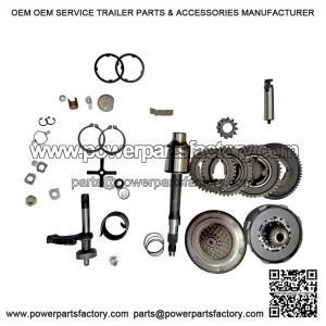 Gear Box Kit (23 Cogs, 7 Springs Clutch, 68 Cogs Crono) for Vespa P200, P200E, PX, PE & LML.