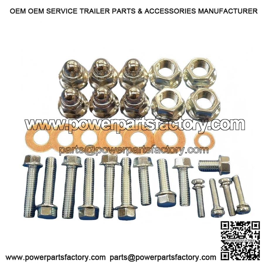 Complete Engine Bolt Kit (Full Top & Bottom End, Internal & External) for Honda TRX250R - Image 2